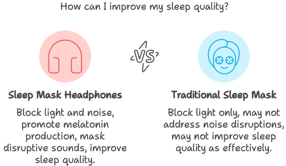 Discover the Secret to Uninterrupted Sleep -  Sleep Mask Headphones - SolisSleep