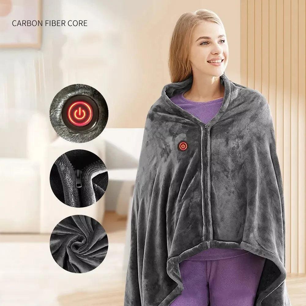 USB Heated Shawl Blanket