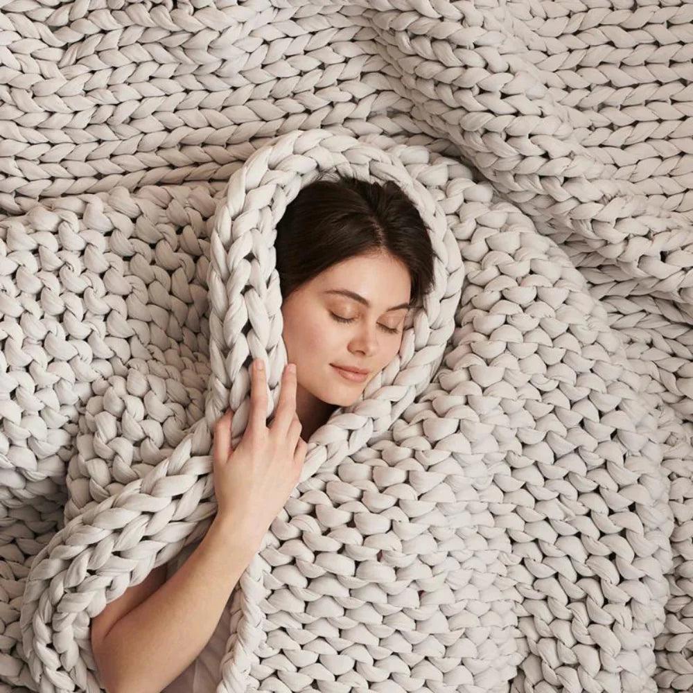 Cozy Blanket™ - Weighted Sleeping Blanket_Weighted Blanket_SolisSleep_