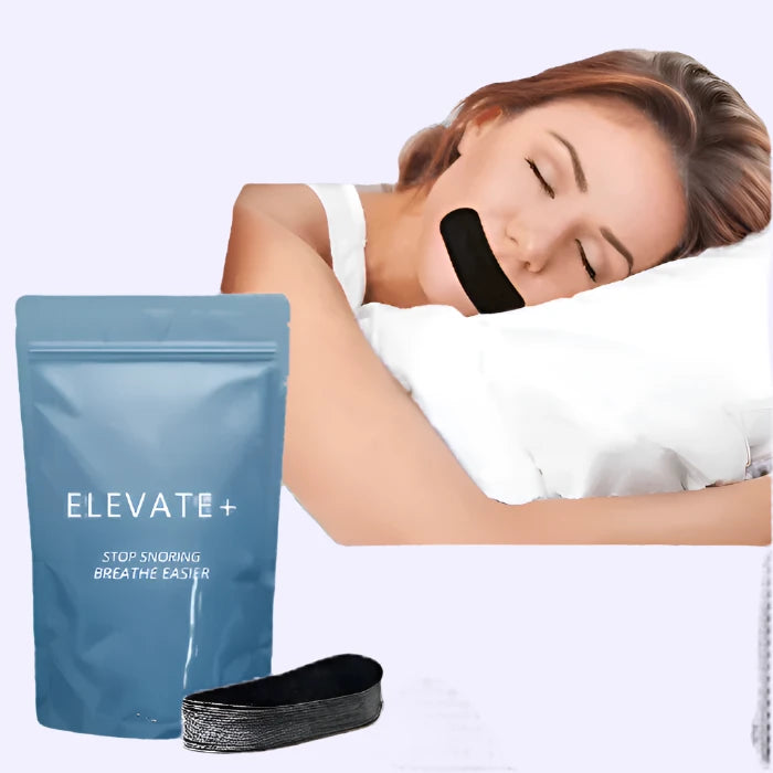 Elevate+ Mouth Tape_Breathing_SolisSleep_