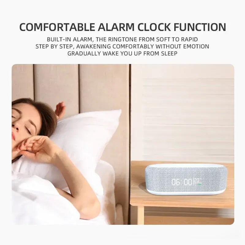 Wireless Alarm Clock Time With LED