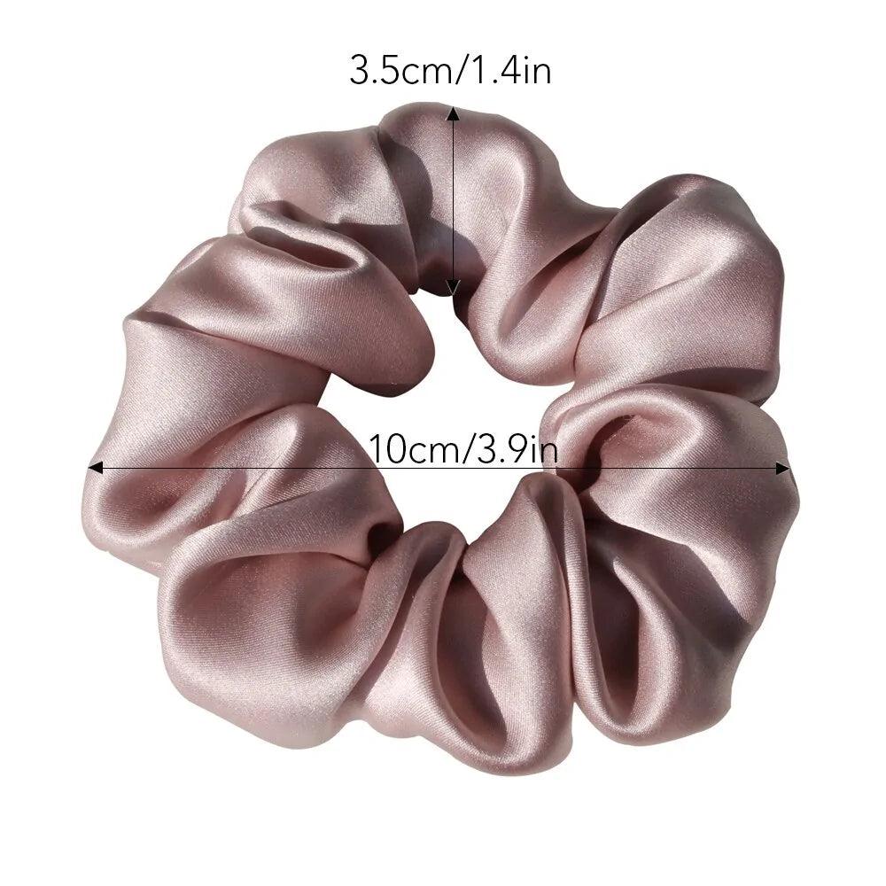 Silk Hair Scrunchies__SolisSleep_