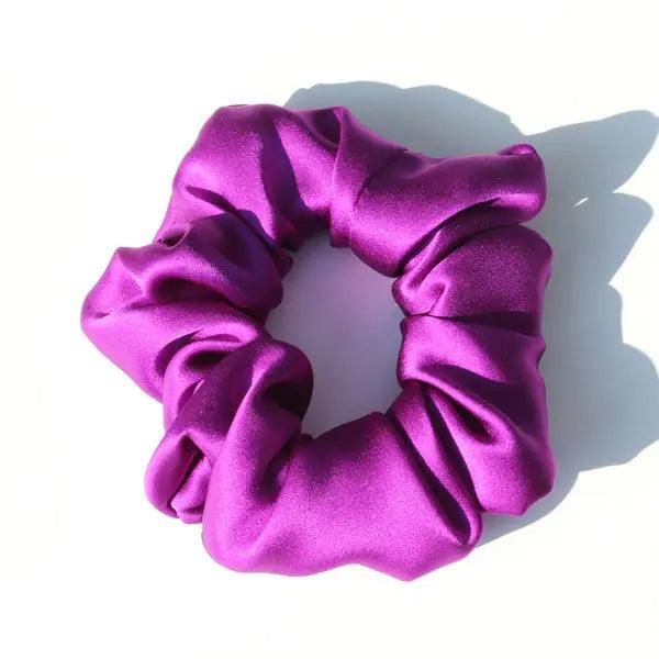 Silk Hair Scrunchies__SolisSleep_