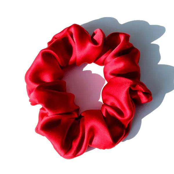 Silk Hair Scrunchies__SolisSleep_