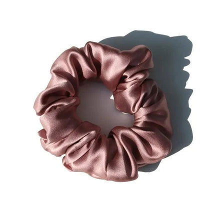 Silk Hair Scrunchies__SolisSleep_