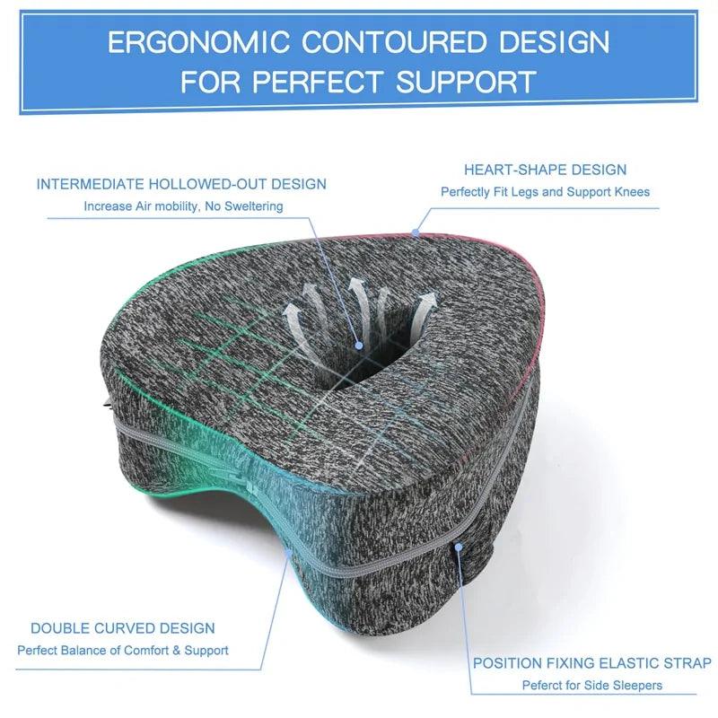 Softara™ Premium Knee Pillow__SolisSleep_