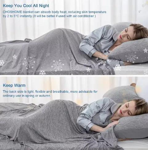 ChillBreeze Cooling Blanket - Cooling Blanket - SolisSleep