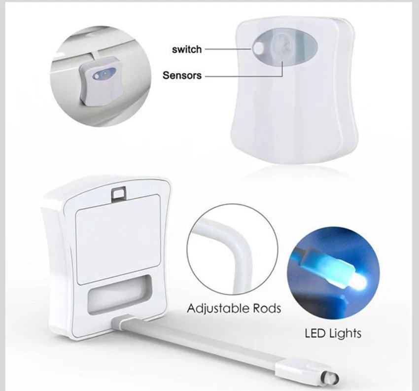 GlowGuard Motion Sensor LED Night Lamp - Lighting - SolisSleep