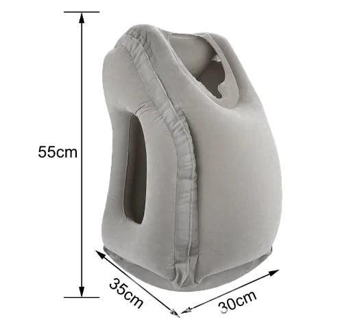 Inflatable Travel Sleeping Bag - Travel Pillow - SolisSleep