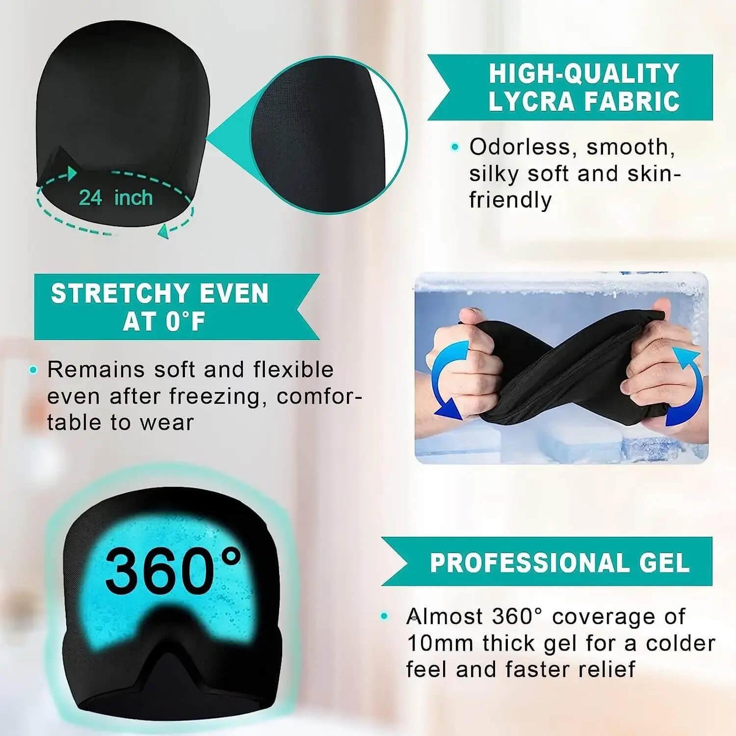 Migraine Relief Cap - Pain Relief - SolisSleep