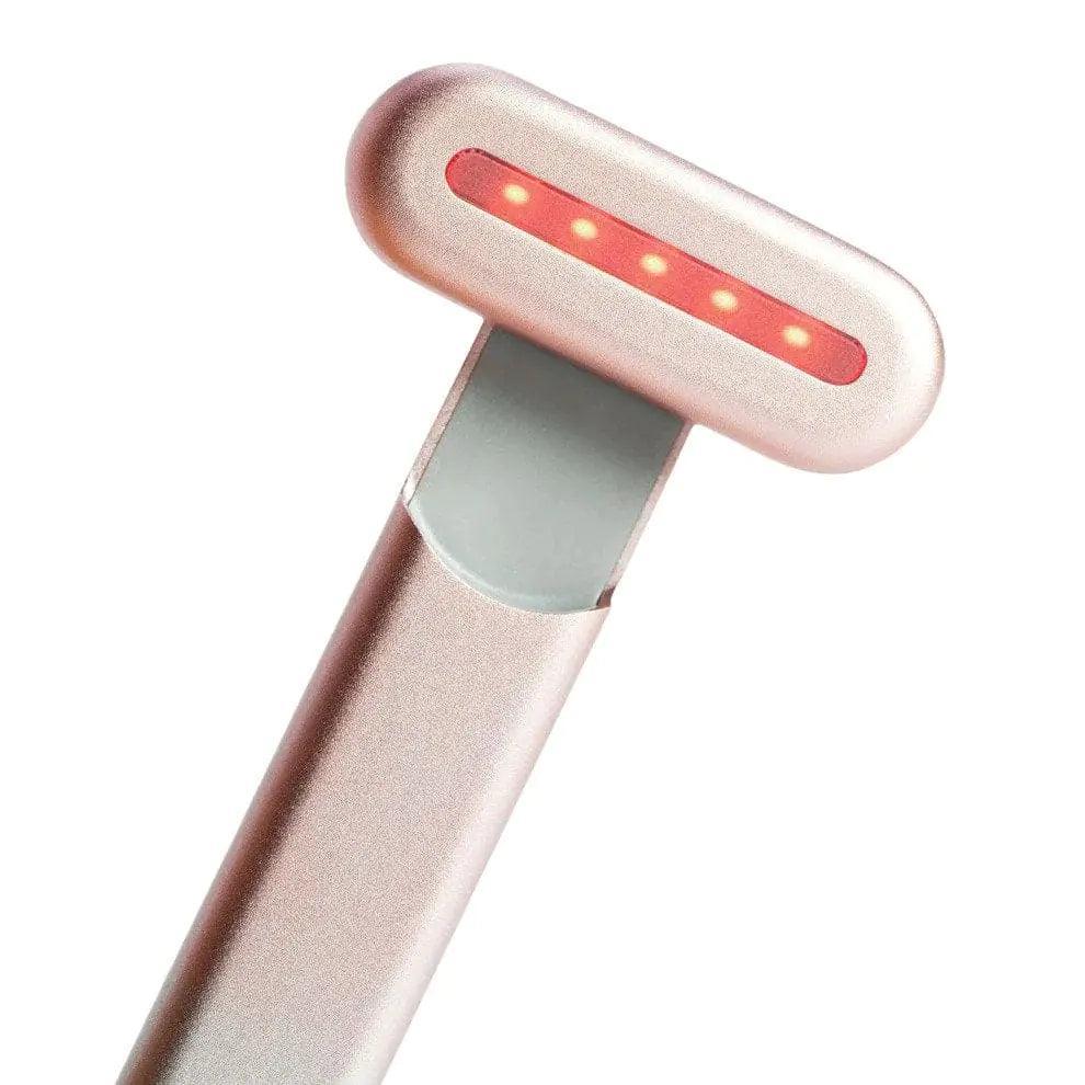 RadianceBoost Microcurrent Red Light Facial Wand - Red Light - SolisSleep