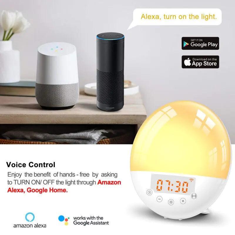 Smart Digital Sunrise Alarm Clock - Alarm Clock - SolisSleep