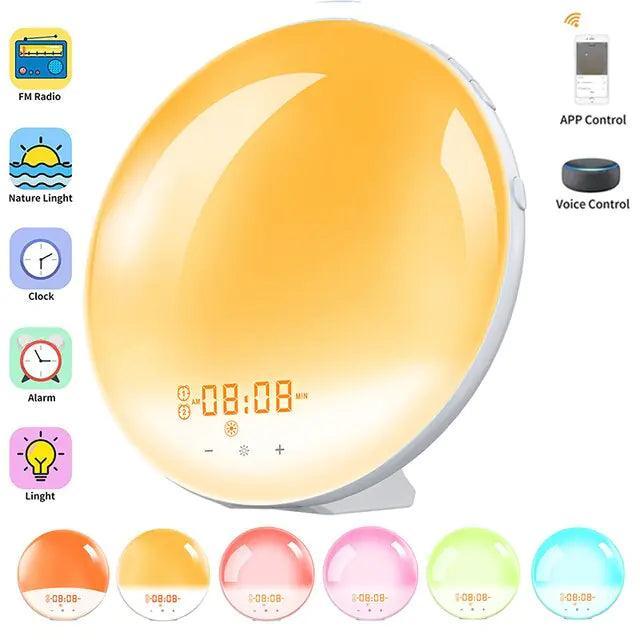 Smart Digital Sunrise Alarm Clock - Alarm Clock - SolisSleep