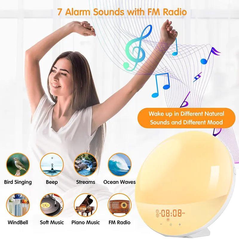 Smart Digital Sunrise Alarm Clock - Alarm Clock - SolisSleep